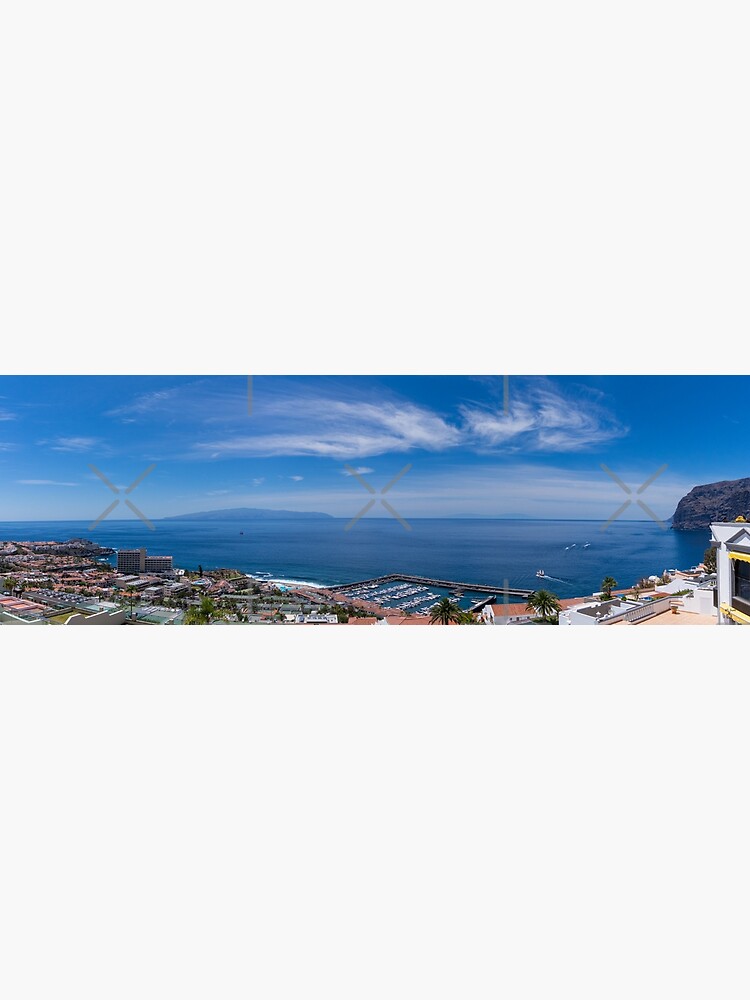 Thumbnail 3 of 3, Canvas Print, Tenerife Los Gigantes panorama designed and sold by SteveEveritt.