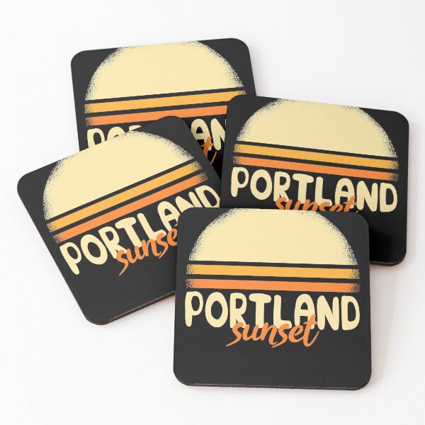 Item preview, Portland - Portland Vintage Sunset 70s Camping designed and sold by Rzelemenz.