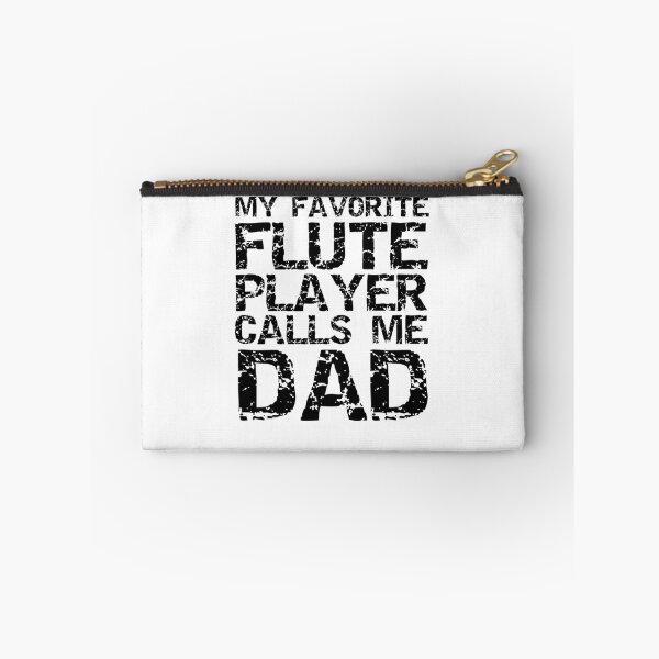 Item preview, Distressed My Favorite Flute Player Calls Me Dad Funny Marching Band Quote designed and sold by TNDesignStudio.