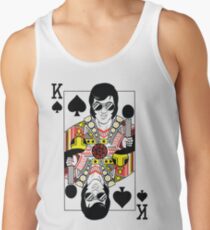 Elvis Presley Vegas Style Playing Card Tank Top