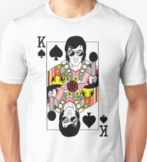 Elvis Presley Vegas Style Playing Card Unisex T-Shirt