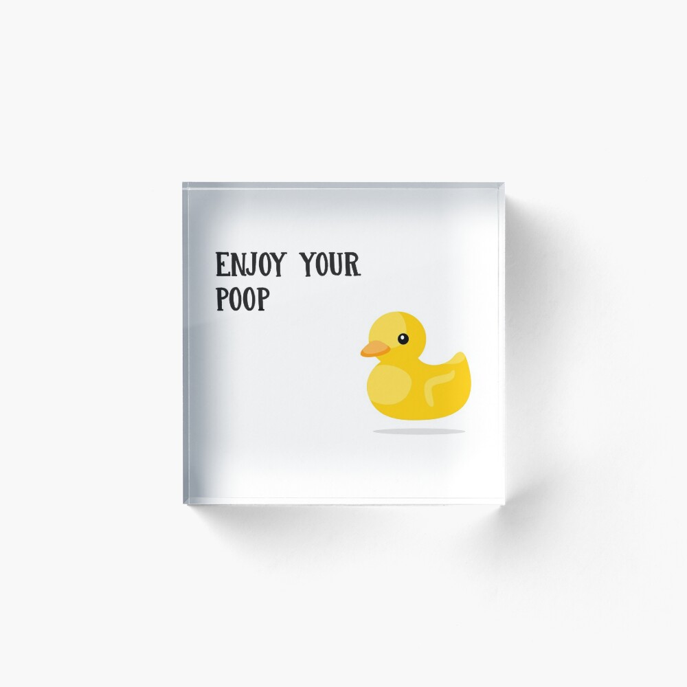 poop rubber duck