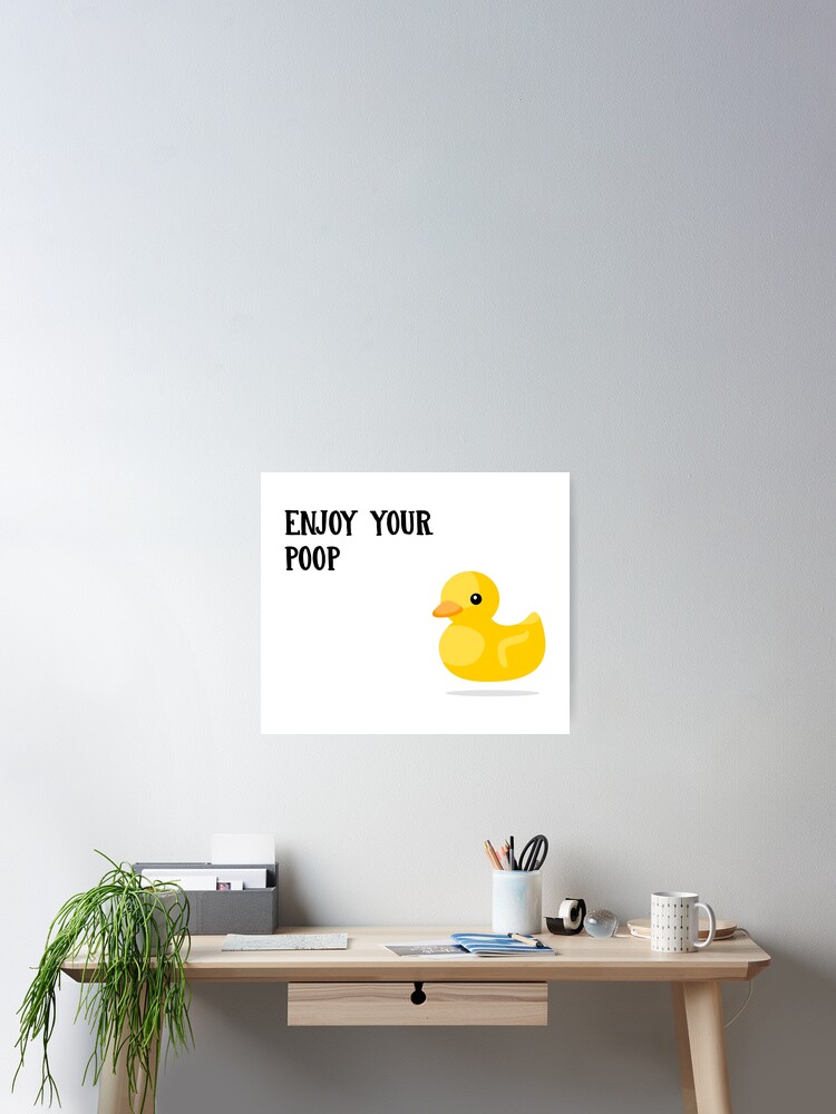 poop rubber duck