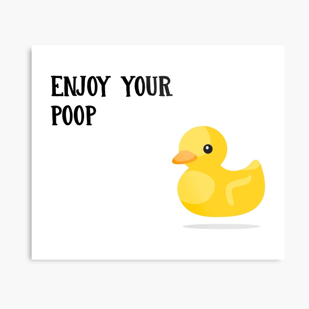 poop rubber duck