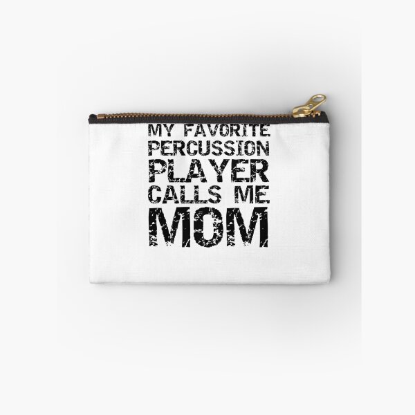 Item preview, Distressed My Favorite Percussion Player Calls Me Mom Funny Marching Band Quote designed and sold by TNDesignStudio.