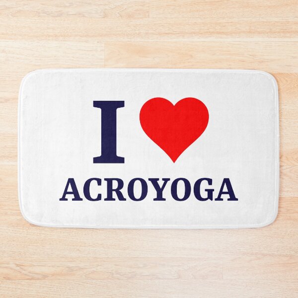 Item preview, I Love AcroYoga designed and sold by CatArtStore.