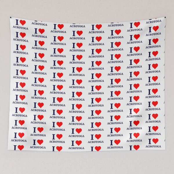Item preview, I Love AcroYoga designed and sold by CatArtStore.