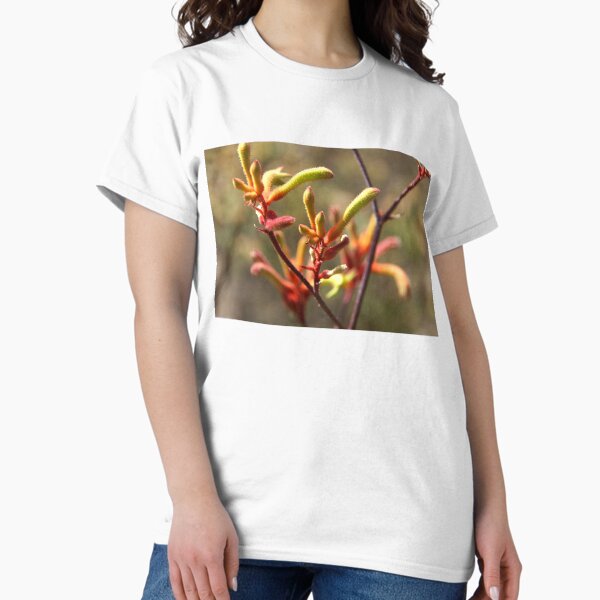 Kangaroo paw - Adelaide Hills - Fleurieu Peninsula - by South Australian artist Avril Thomas Classic T-Shirt