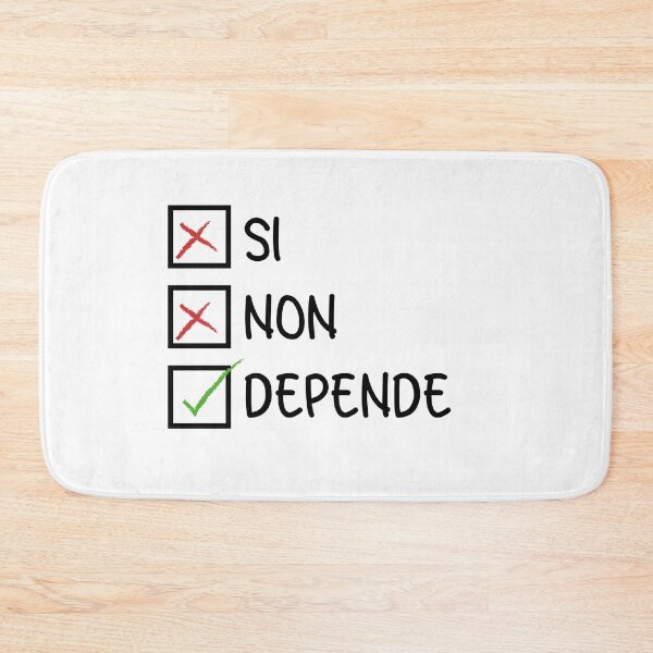 Item preview, Yes, non, it depends designed and sold by Galitenda.