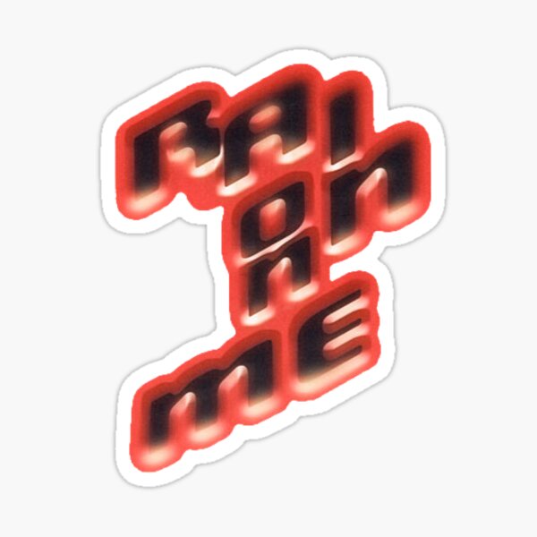 Rain On Me Sticker