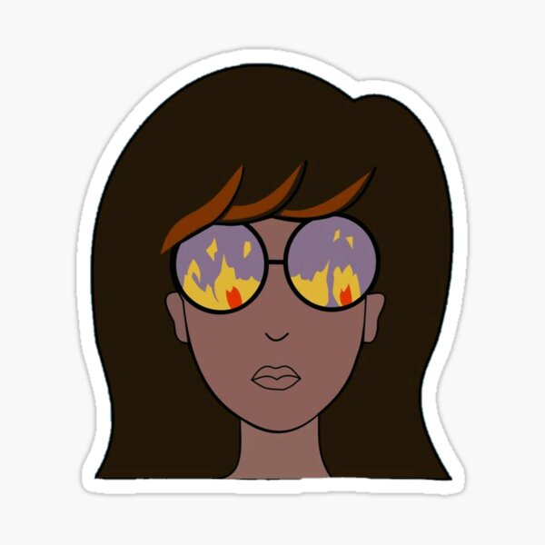 Sticker Daria Morgendorffer Redbubble