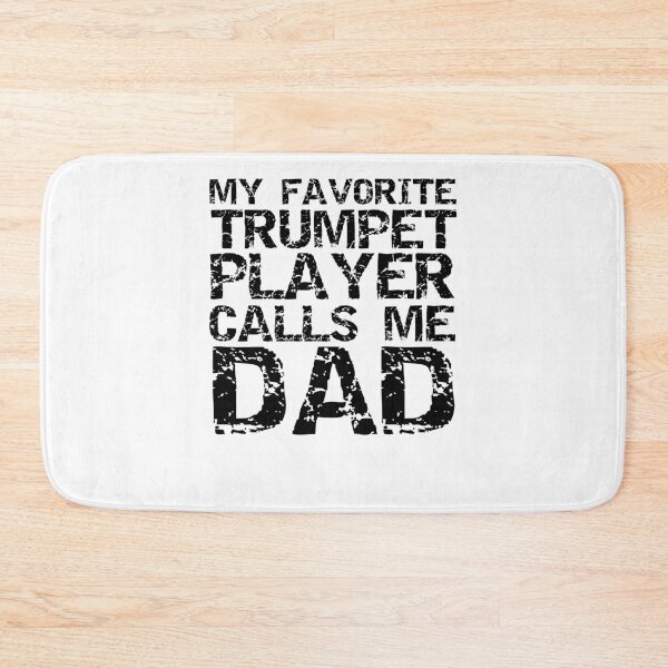 Item preview, Distressed My Favorite Trumpet Player Calls Me Dad Funny Marching Band Quote designed and sold by TNDesignStudio.