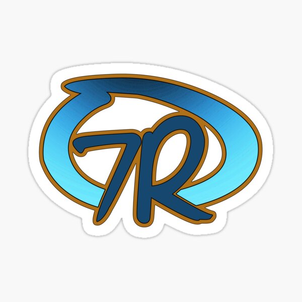 7R Logo Clear1 Sticker