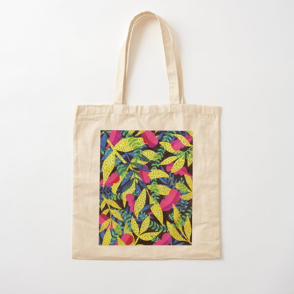 Night in the leaves Cotton Tote Bag