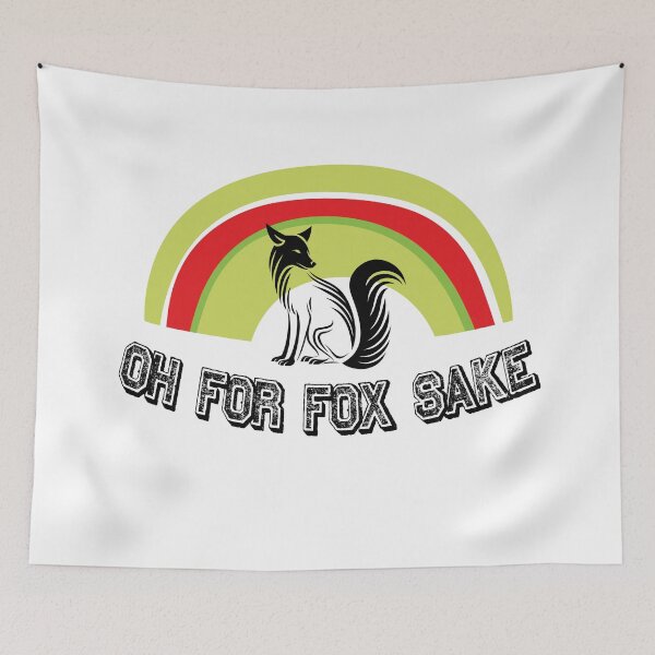 Item preview, Oh for fox sake designed and sold by dinadesign.
