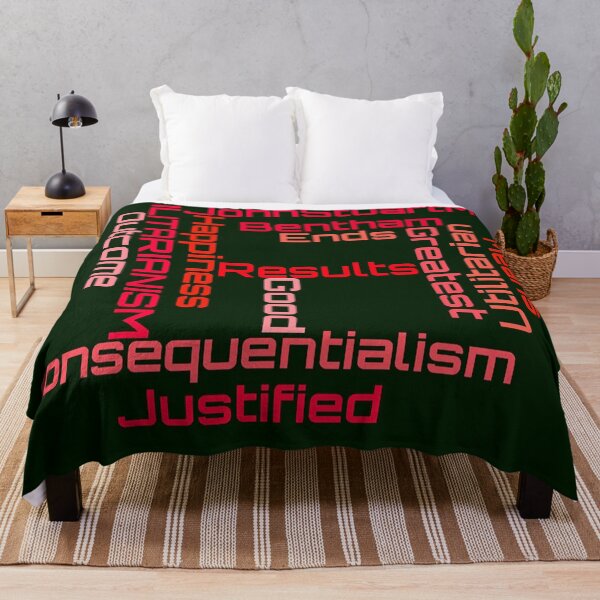 Item preview, Ethics Wordcloud Consequentialism designed and sold by Irina Polyanskaya.