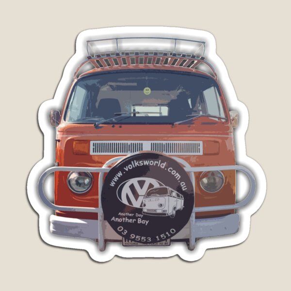 Großartig Magnet Magnet Bus Volkswagen VW Kombi T2 Lang 78 mm Haut 54 mm Neu