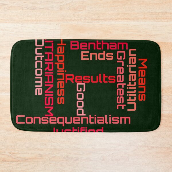 Item preview, Ethics Wordcloud Consequentialism designed and sold by Irina Polyanskaya.