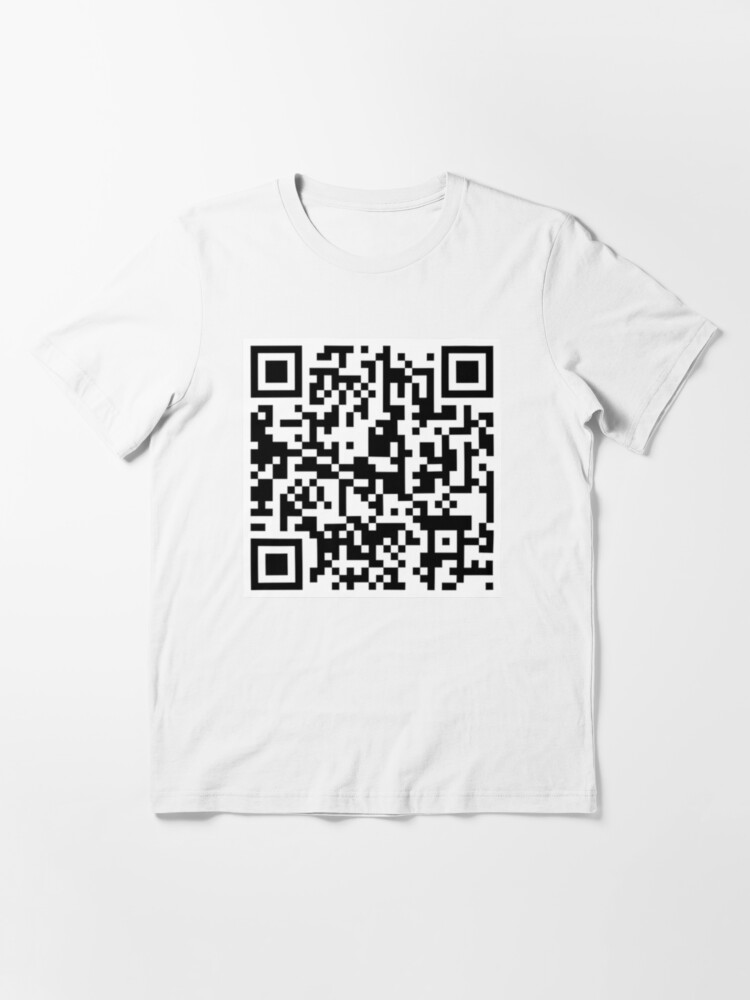 NEW RICK ASTLEY T SHIRT FEATURING A RICK ROLL QR CODE ON THE BACK! VINTAGE  80s