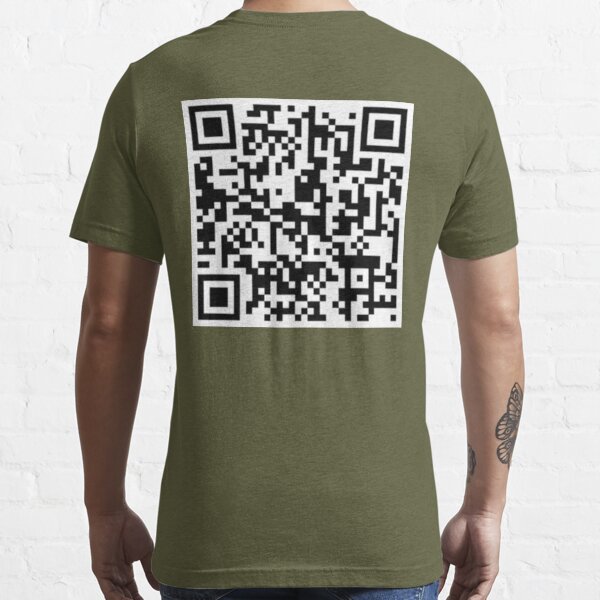 Rickroll QR Code Essential T-Shirt for Sale by Conor Mullin