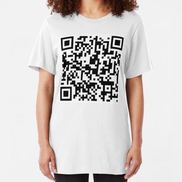 t shirt code qr