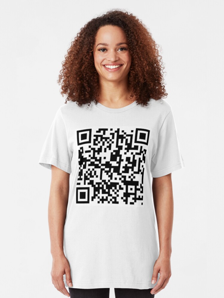 t shirt code qr