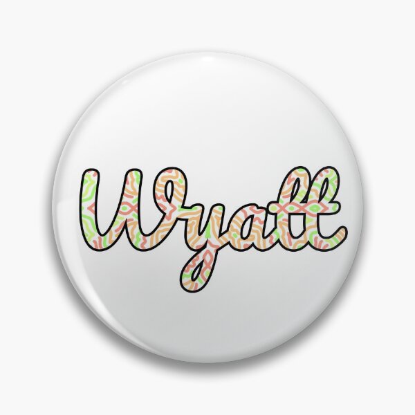 Item preview, Wyatt Handwritten Name designed and sold by inknames.