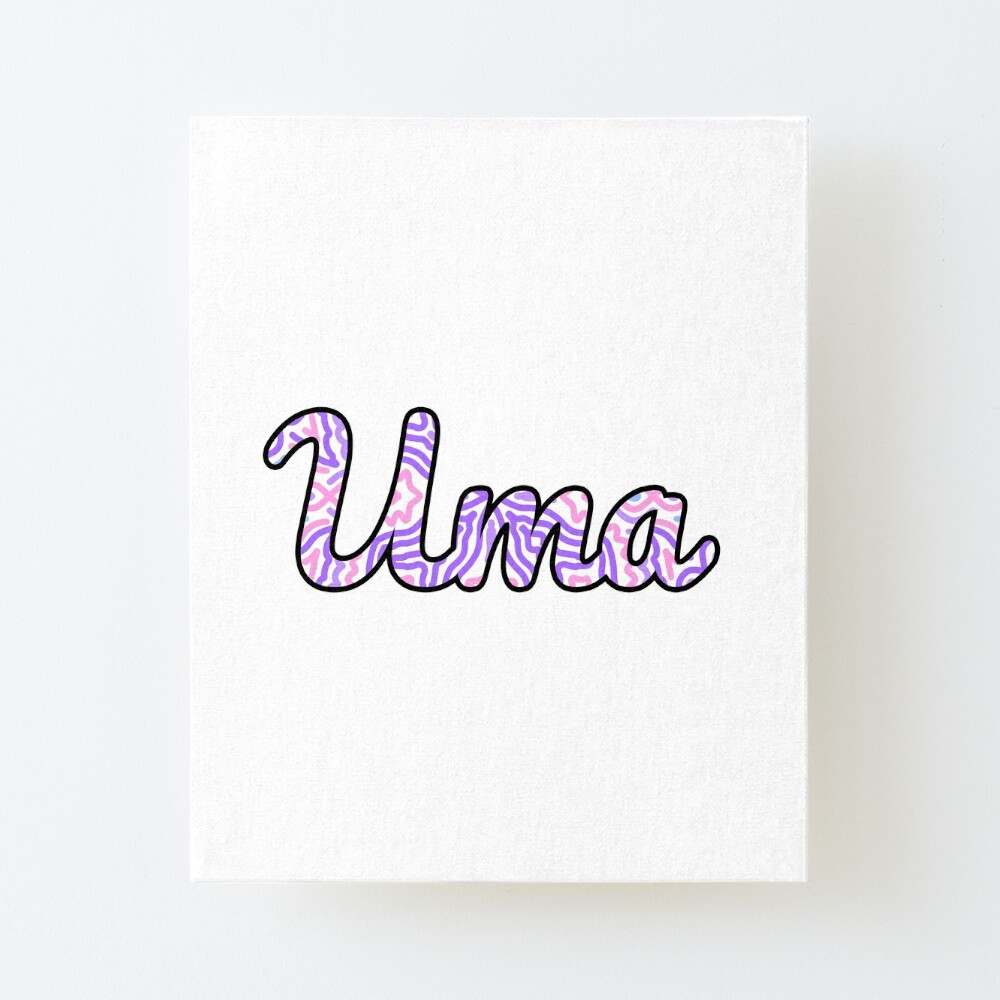 Uma Handwritten Name