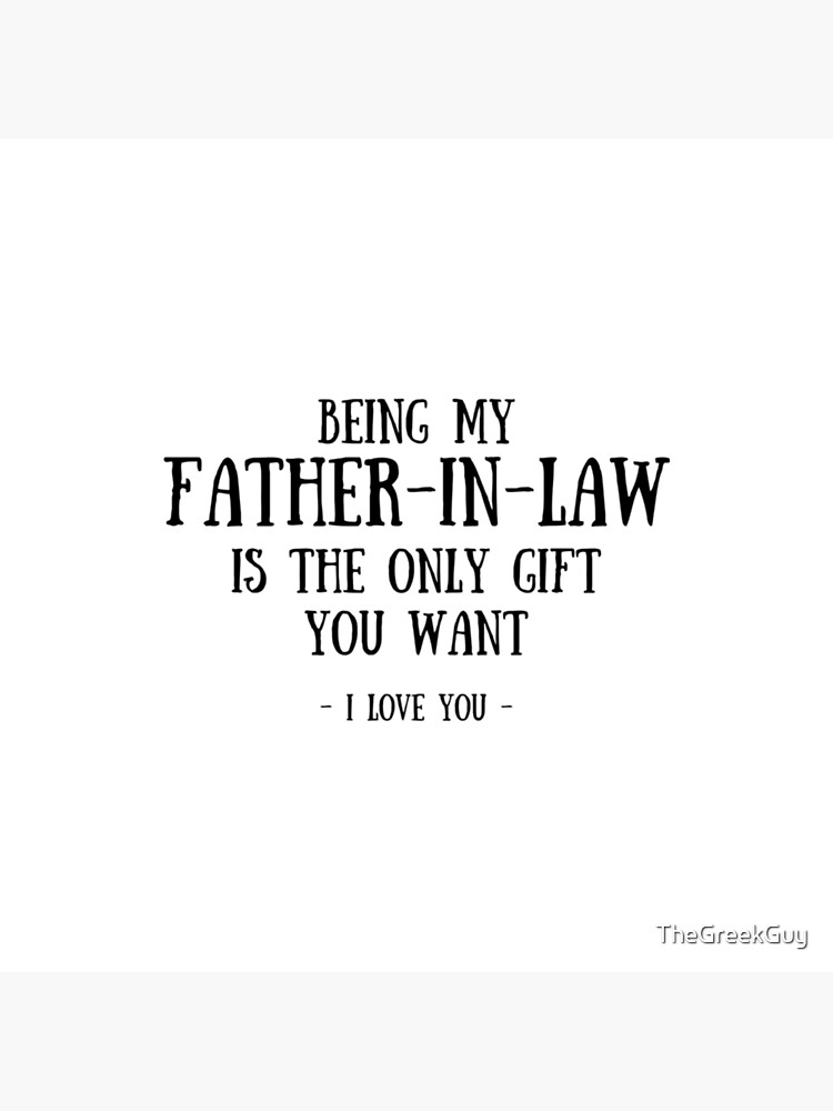 Best Father In Law, Father-in-Law Gift, Funny Father-In-Law Gifts