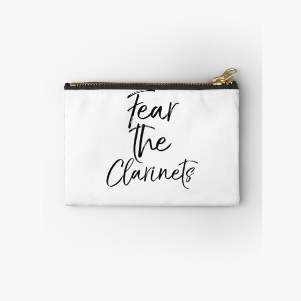 Item preview, Fear the Clarinets Funny Marching Band Quote designed and sold by TNDesignStudio.