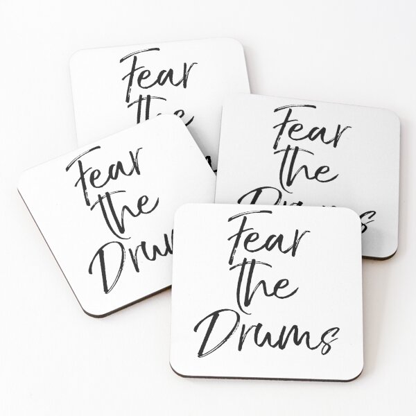 Item preview, Fear the Drums Funny Marching Band Quote designed and sold by TNDesignStudio.