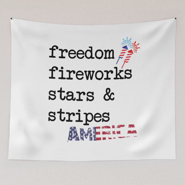 Item preview, Freedom fireworks stars & stripes  independence day 4th of july a great gift for this national  celebration designed and sold by Akmloza.