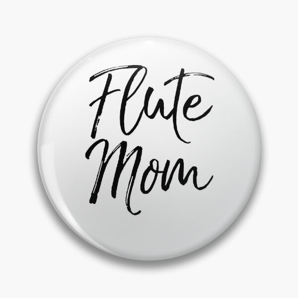 Artikelvorschau, Flute Mom Funny Marching Band Quote entworfen und verkauft von TNDesignStudio.
