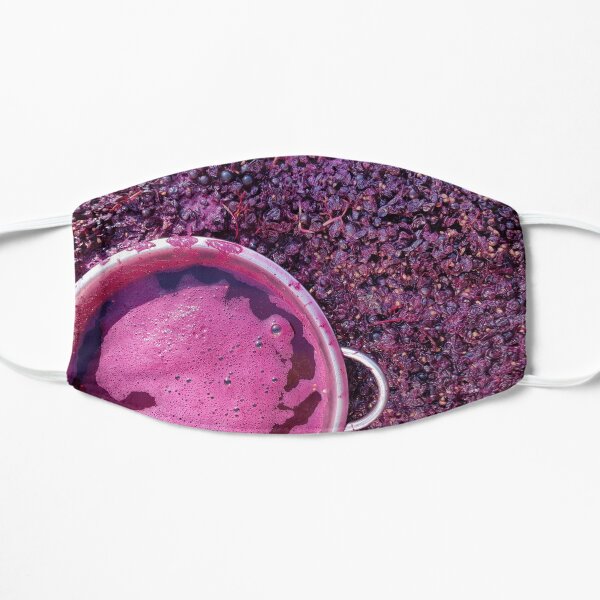 Shiraz Starting Ferment - Adelaide Hills Wine Region - Fleurieu Peninsula -by South Australian artist Avril Thomas Mask