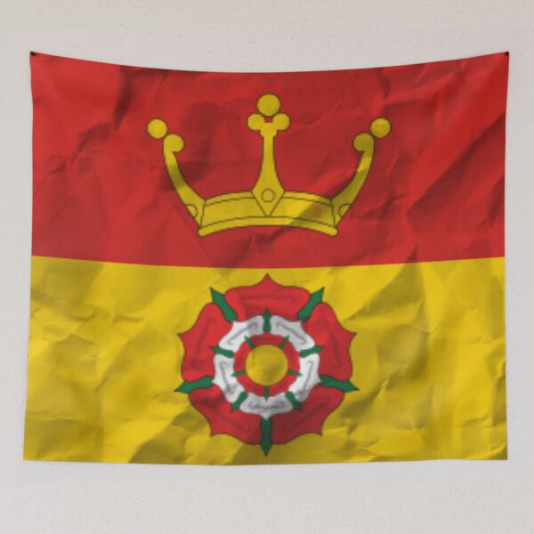 Item preview, Hampshire County Flag designed and sold by niki2028.