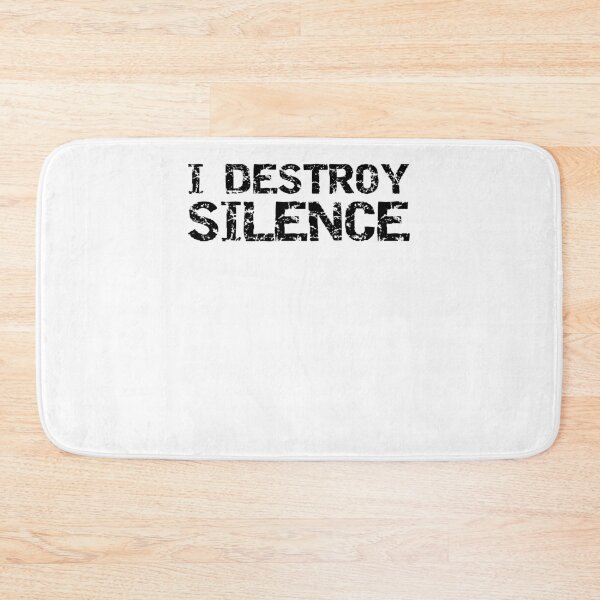 Item preview, Funny I Destroy Silence Funny Marching Band Quote designed and sold by TNDesignStudio.