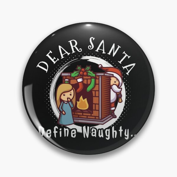 Item preview, Christmas funny saying, fireplace Santa Claus designed and sold by Kuma518.