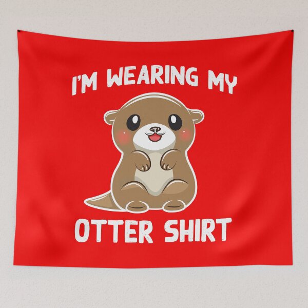 Item preview, The cute baby otter designed and sold by Imutobi.