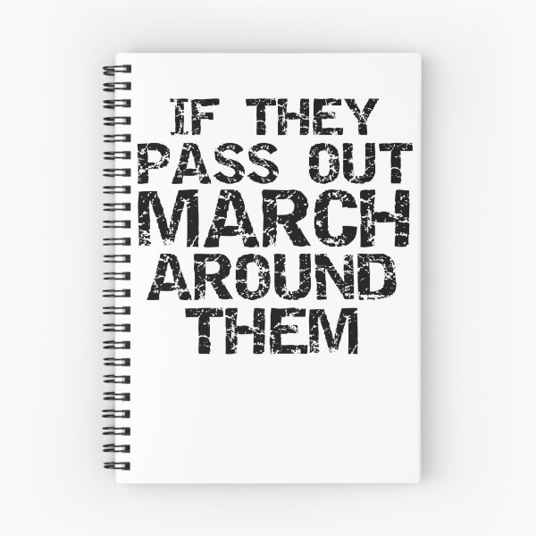 Item preview, Funny Marching Band Quote If They Pass Out March Around Them Funny Marching Band Quote designed and sold by TNDesignStudio.