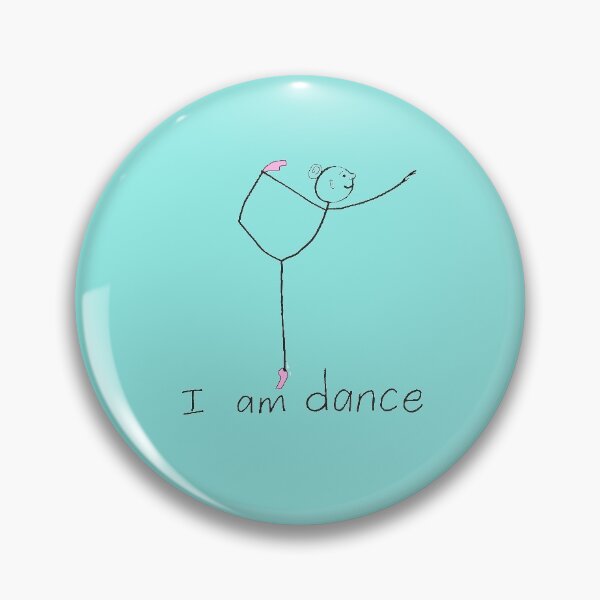 Item preview, I am Dance - Stick Figure Series designed and sold by MonicaArtist.