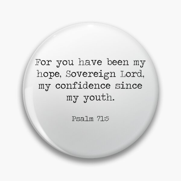 Item preview, Psalm 71:5 designed and sold by ReVivingHoPe.