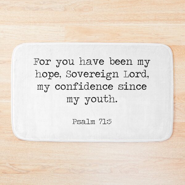 Item preview, Psalm 71:5 designed and sold by ReVivingHoPe.