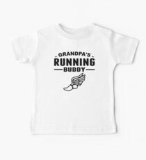 Grandpa's Running Buddy Baby Tee
