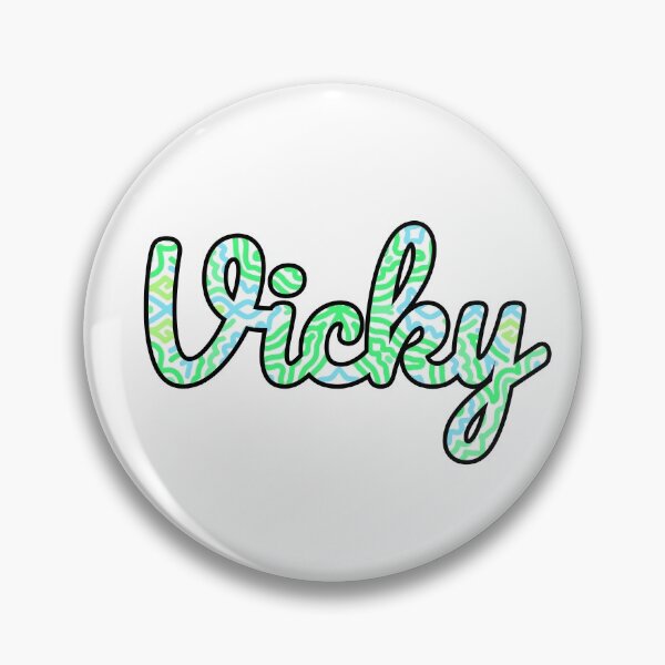 Item preview, Vicky Handwritten Name designed and sold by inknames.