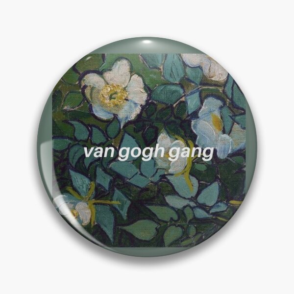 Item preview, van gogh gang art aesthetic phone case green painting designed and sold by kaledabean.