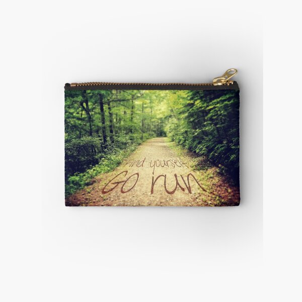 Item preview, Find Yourself Go Run Motivational Runners Quote designed and sold by Beverly Claire Kaiya.