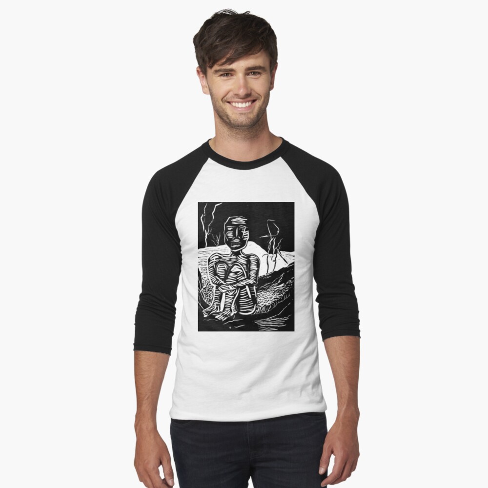 Item preview, Baseball ¾ Sleeve T-Shirt designed and sold by leonitalee.