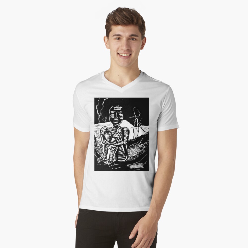 Item preview, V-Neck T-Shirt designed and sold by leonitalee.
