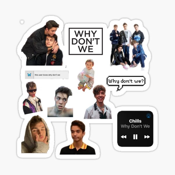 Why Don't We Pack Sticker
