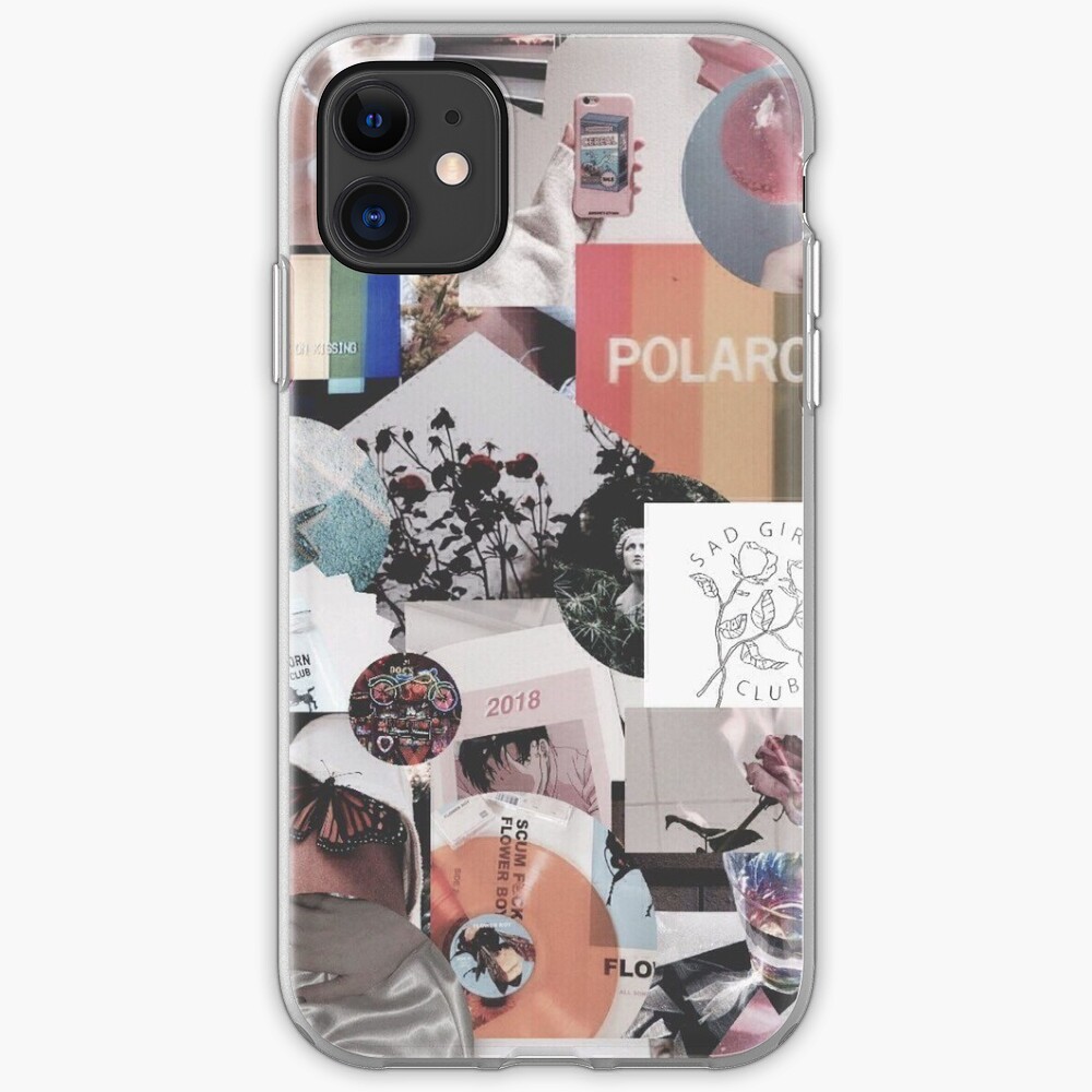 retro aesthetic grunge teen phone case wallet quote